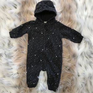 H&M Hooded One-Piece Jumpsuit